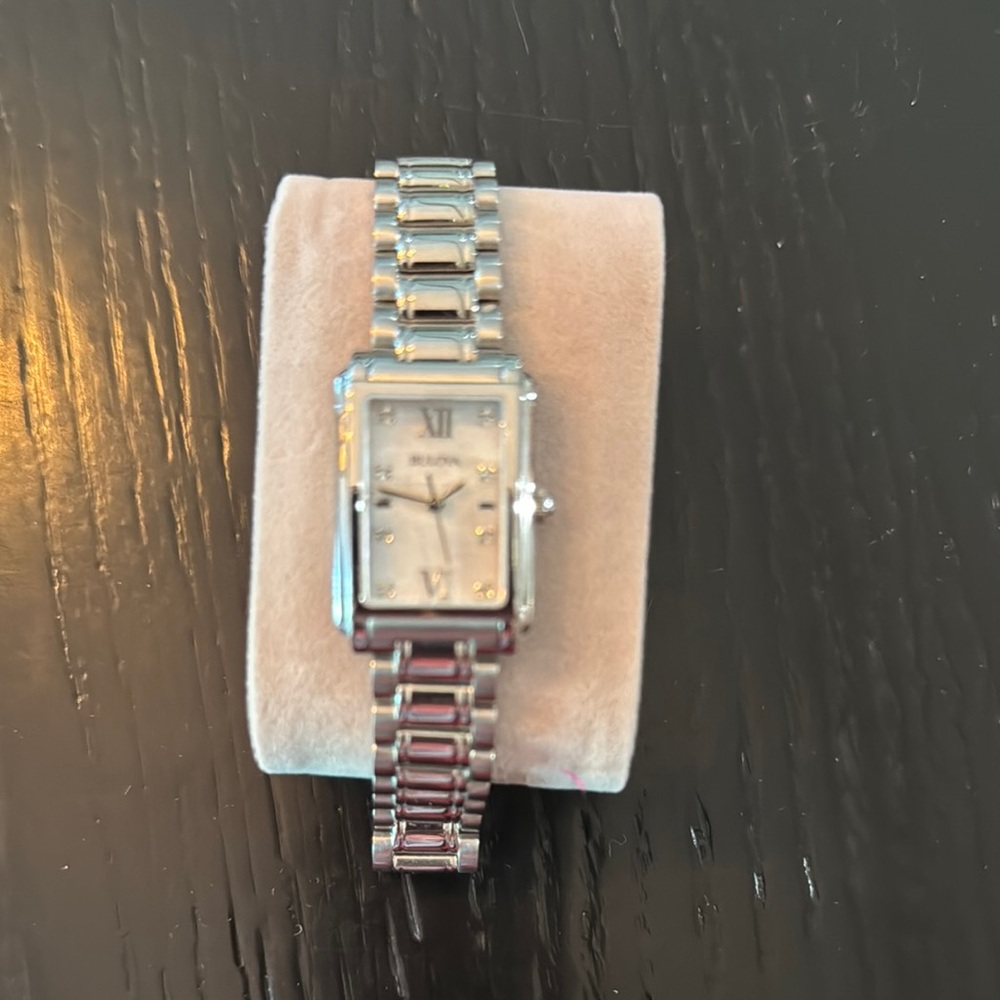 Silver Bulova Women's Watch